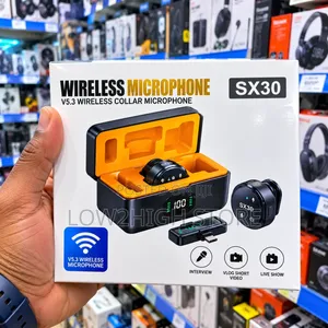 SX30 V5.3 Dual Wireless Collar Microphone