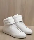 Maison Margiela Future Leather High-Top Sneakers - 1