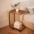 Coffee Table - Square, Polished Wood - 1