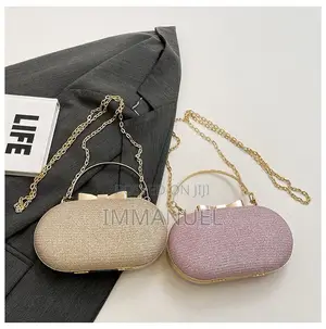 Ladies Cute Oval Clutch Bag