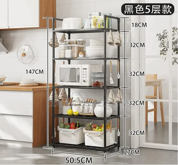 5-Tier Kitchen Organizer Rack - VIG Furniture - 1