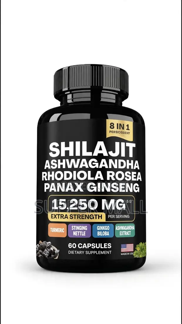 Shilajit Capsules - Energy & Stamina Booster - 1