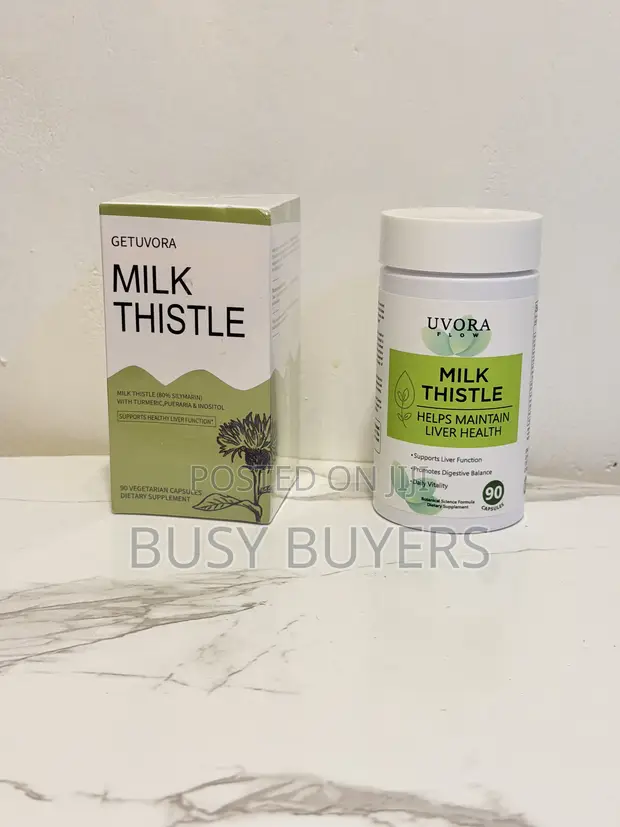Uvora Milk Thistle Detox - Liver Health Supplement - 1