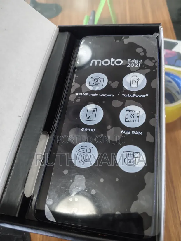 New Motorola Edge 5G UW (2021) 128GB Blue - 1