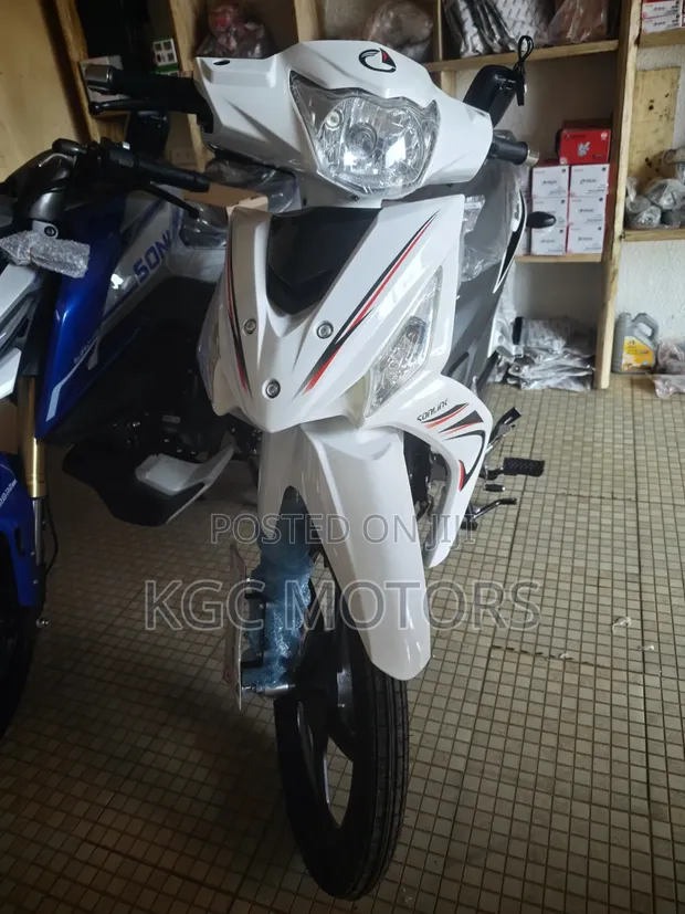New Sonlink SL100T-S5 Motorcycle (2026) - White - 1