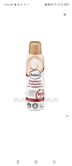 Balea Deodorant Roll-On - Lemon Scent