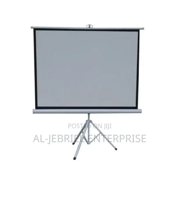 GreenLion 72" Portable Projection Screen with Tripod Stand - 1