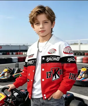 Cotton On Kids Multicolor Racing Jacket