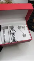 Adora Jewelry Set (Silver) - 1