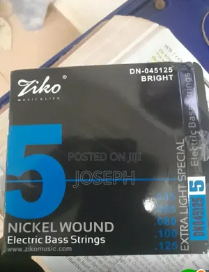 Ziko Original 5-String Bass Guitar Strings