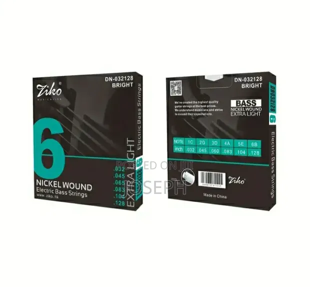 DR 6-String Bass Guitar Strings - 1