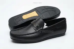 Men's Black Classic Slip-on Loafers - Clarks