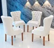 Modern Luxury Dining Table Set - White - 2