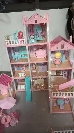 Doll House Gift Set - 12 Rooms