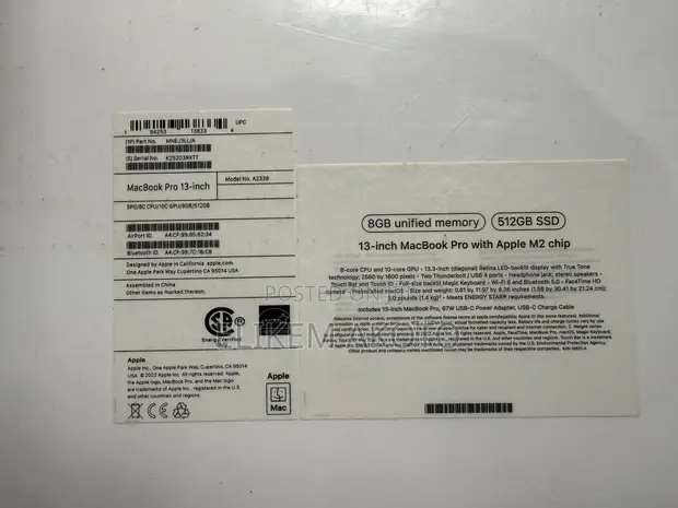 Apple MacBook Pro 2023 M2 8GB RAM 512GB SSD - 1