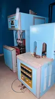 Bottle Blowing Machine with Chiller - Twin Cavity - 1