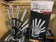 8-Piece Stainless Steel Knife Set with Stand - 1