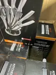 8-Piece Stainless Steel Knife Set with Stand - 2