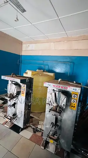Koyo Pure Water Sachet Machine with Tanks & Water Treatment