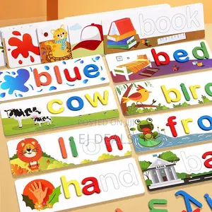 Montessori Wooden Alphabet Matching & Spelling Set