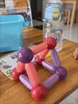 Magnetic Building Blocks with Balls (72pcs) & Storage Box - 2
