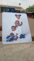 Quality Wood Picture Frame with Colorful Print - 5