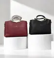 Kangaroo Medium Handbag - Red & Black - 2