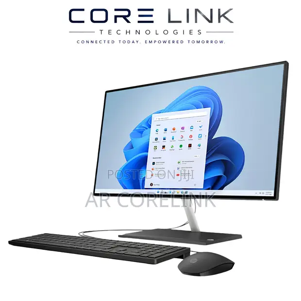 HP AiO 27 Desktop Computer - Intel Core i7, 16GB RAM, 1TB SSD - 1