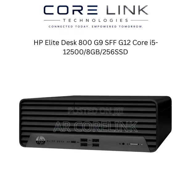 HP EliteDesk 800 G9 Desktop Computer - Core i5, 8GB RAM, 256GB SSD - 1