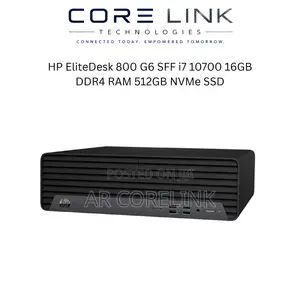 New HP EliteDesk 800 G6 SFF Desktop - Intel Core i7, 16GB RAM, 512GB SSD