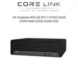 New HP EliteDesk 800 G6 SFF Desktop - Intel Core i7, 16GB RAM, 512GB SSD - 1