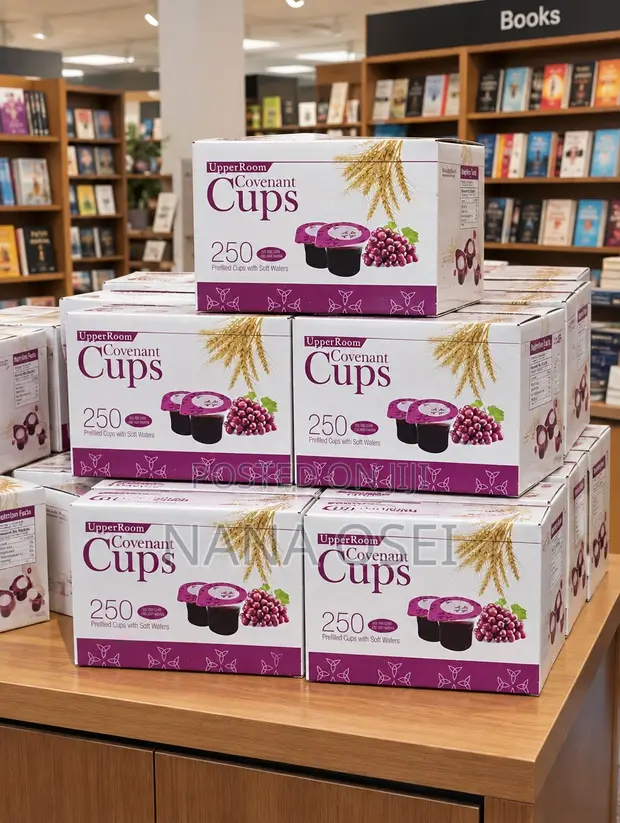 Prefilled Communion Wine and Wafer Cups - 1