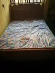 Double Bed Frame with Mattress - Brand New - 2