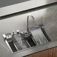 Wholesale Modern Nano-Black Stainless Steel Kitchen Sink - 2
