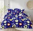 4 Pillow Cases with King Size Bedsheets - 4