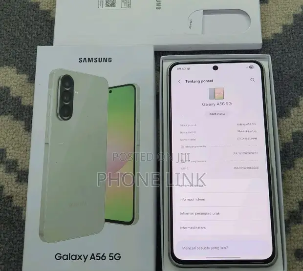 New Samsung Galaxy A56 256GB Green - 1