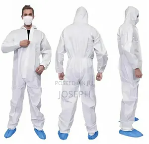 Cotton Breathable Protective Overalls - Reusable