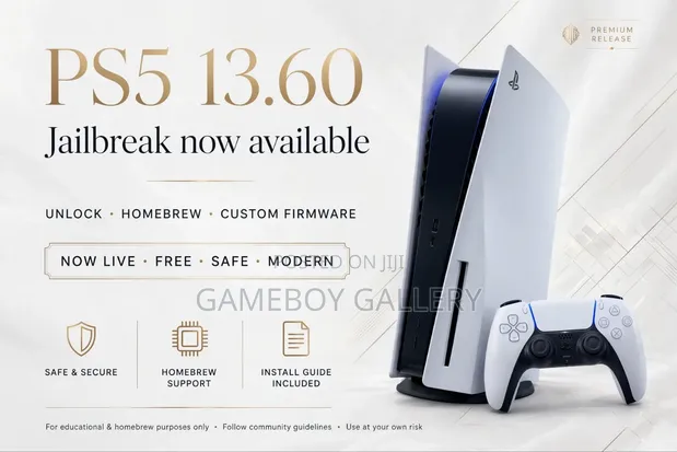 PS5 Jailbreak for Firmware 13.6 and Below - 1