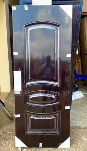 Interio Wooden Panel Door with Frame