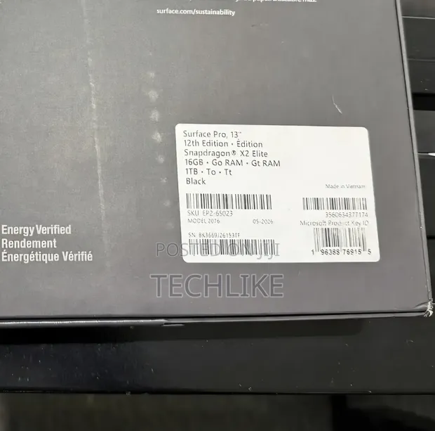 Microsoft Surface Pro Copilot+ PC 13" 16GB RAM 1TB SSD - 1