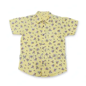 Boy's Yellow Cotton Shirt (8 Years)