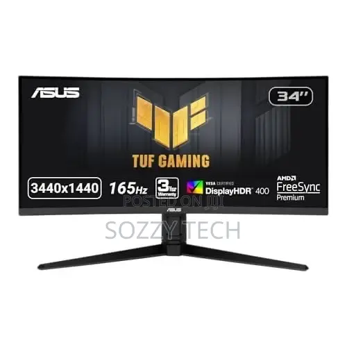 ASUS TUF Gaming VG34WQML5A 34-inch UWQHD Curved Monitor - 1