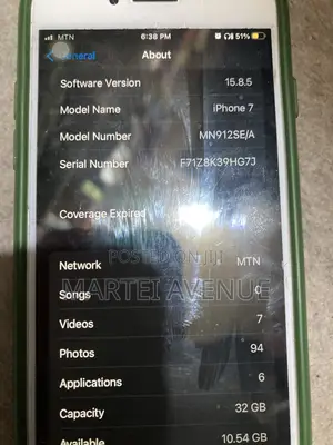 Apple iPhone 7 32GB Rose Gold