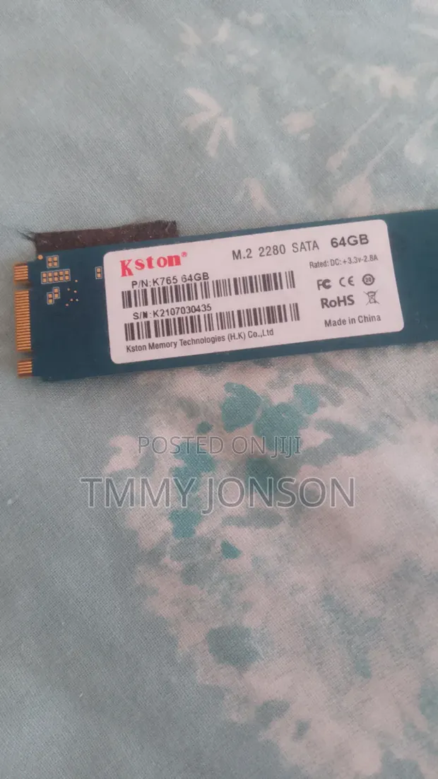 Kingston M.2 SSD 64GB - 1