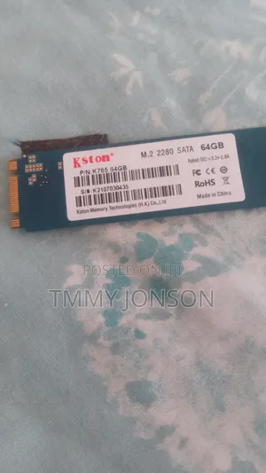 Kingston M.2 SSD 64GB