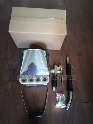 Cement Mortar Spray Gun - 4 Jet Hopper Stucco Sprayer