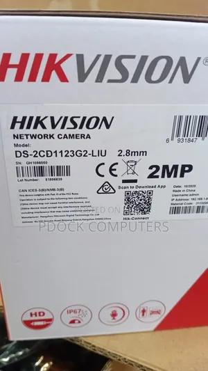 Hikvision Smart Hybrid IP Camera 2MP (DS-2CD1123G2-LIU)