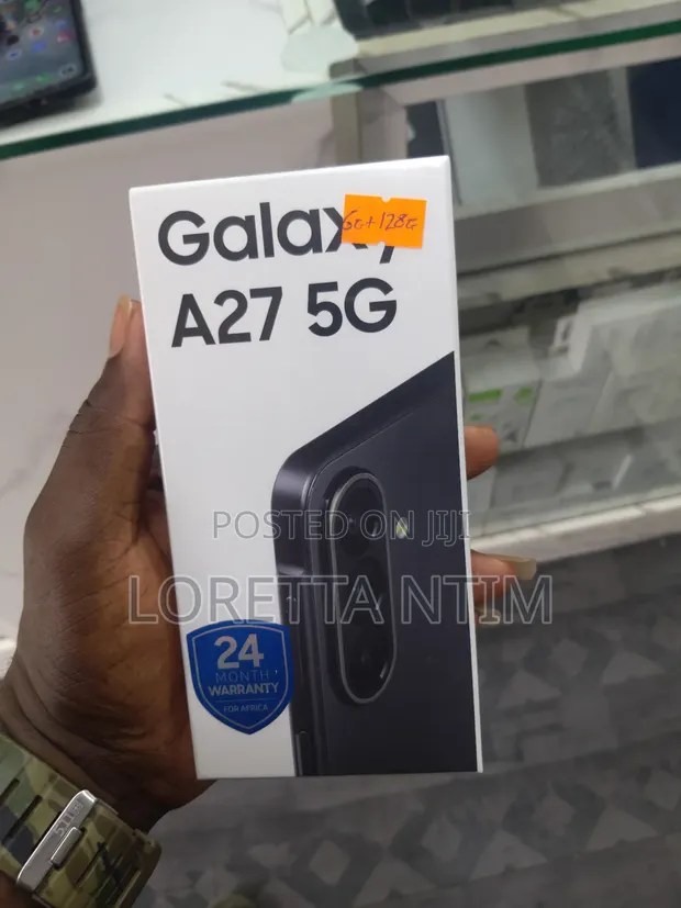 New Samsung Galaxy A27 256GB Silver - 1