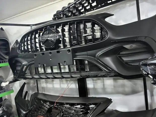 Mercedes-Benz C300 AMG Front Bumper (2016-2020) - 1