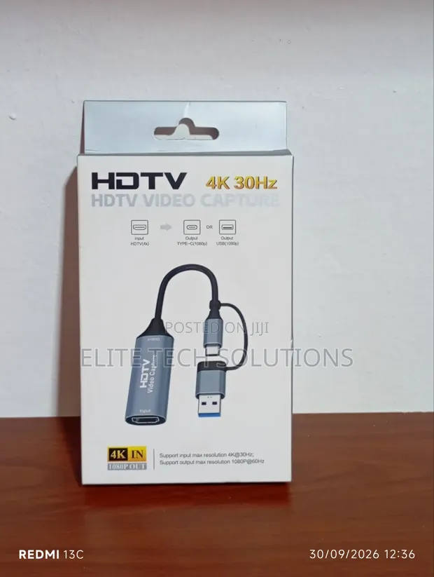 USB to Type-C HDMI Video Capture Card - 1